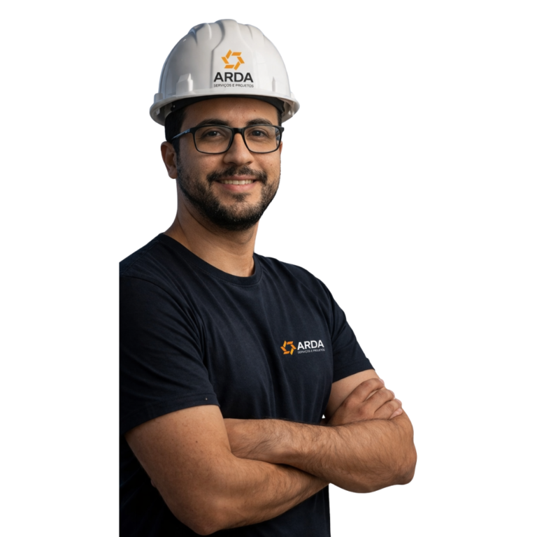 Engenheiro da ARDA realizando vistoria de imóvel em São Paulo